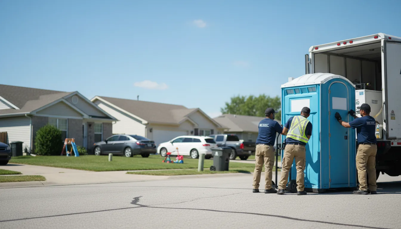Standard Porta Potty Rentals in Pulaski, IL near me